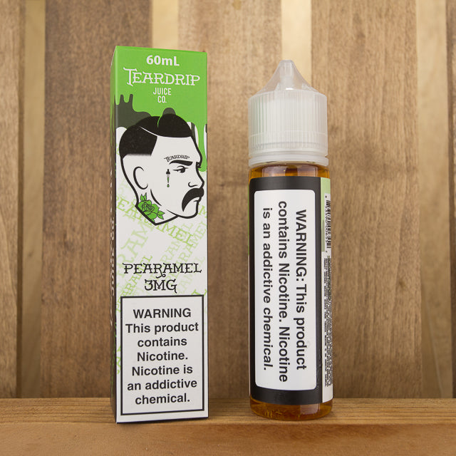 Teardrip Juice Co. - Pearamel - 60ml - Blackhat Vapor Teardrip Juice Co. - Pearamel - 60ml - Blackhat Vapor